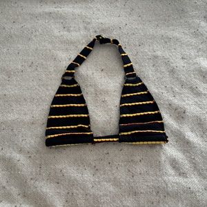 Montce Lani Bikini Top Rasta Scallop